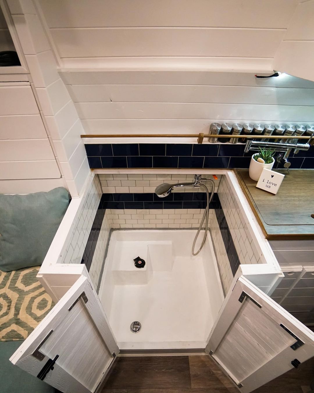 The UK's Best Campervan Shower Ideas, Tips and Examples.