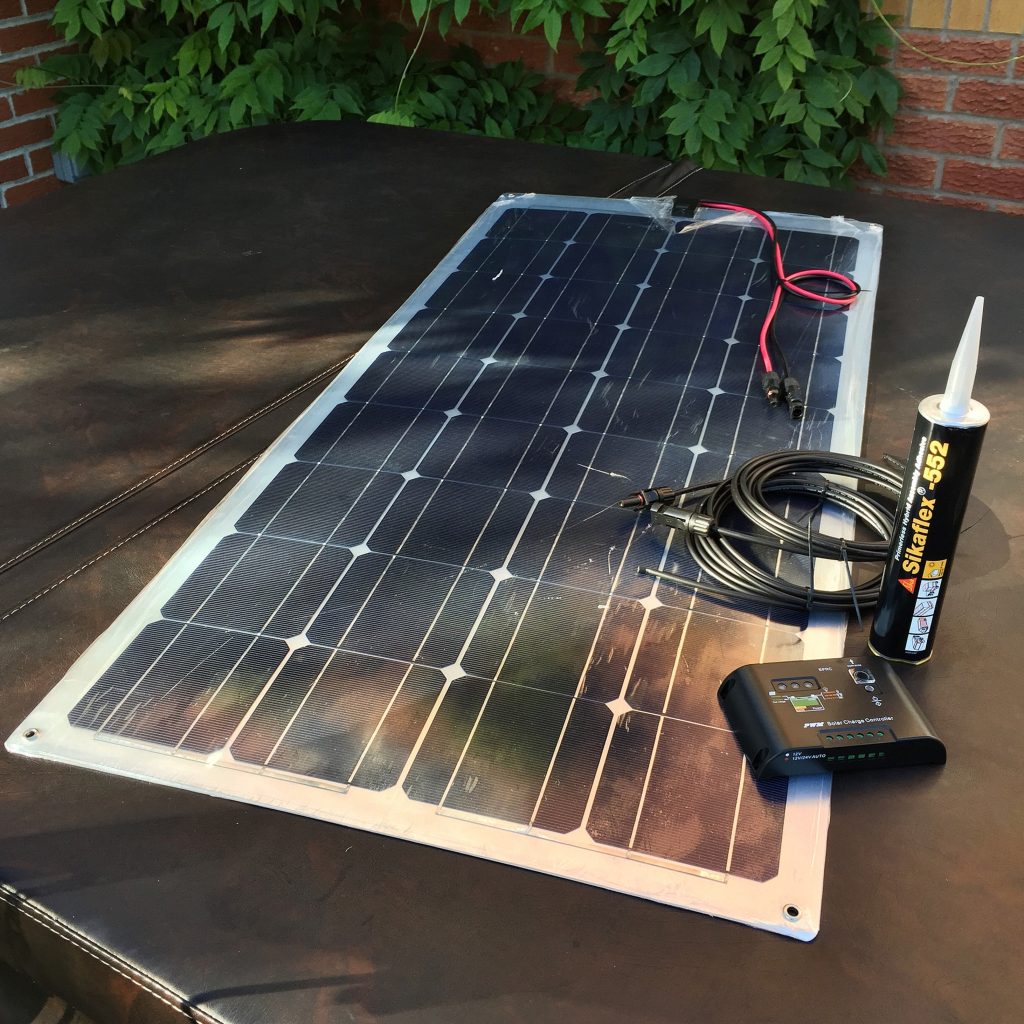 solar panels for a campervan 